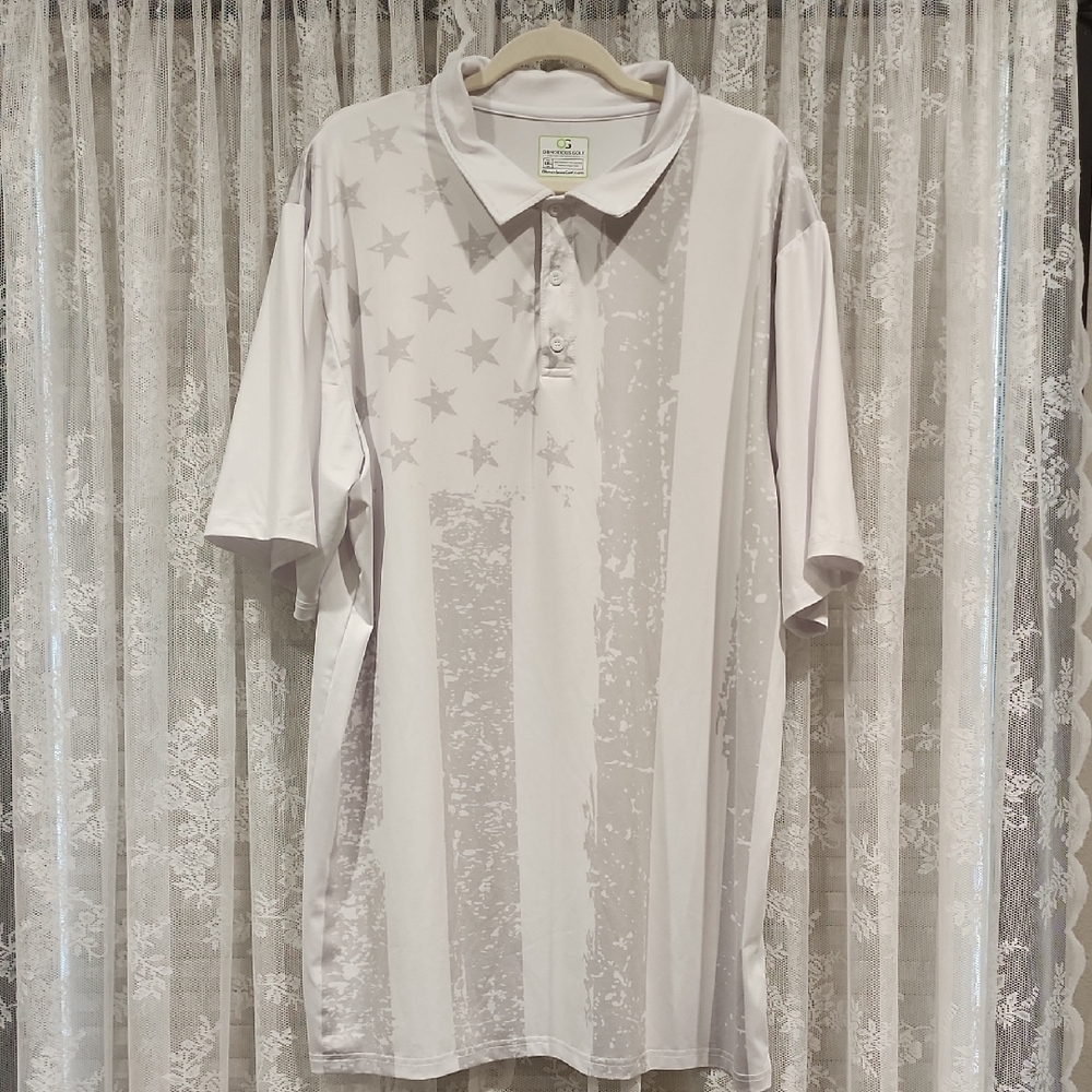 Obnoxious Golf "Ghost Flag" Polo